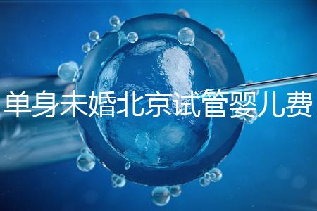 單身未婚北京試管嬰兒費(fèi)用多少錢(qián)一次