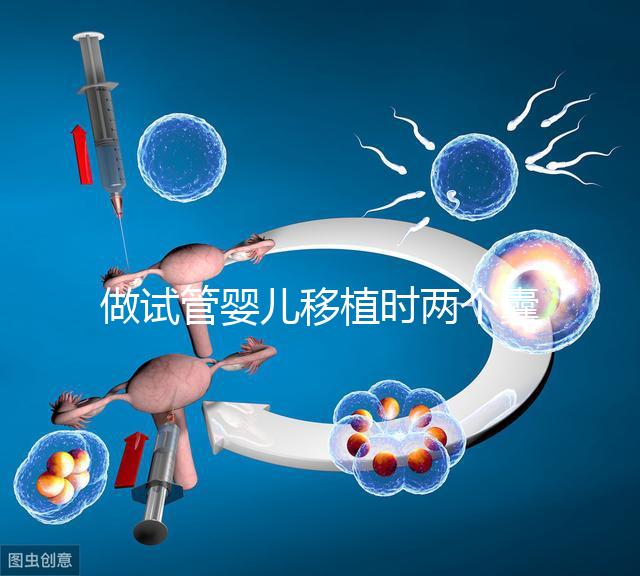 做試管嬰兒移植時兩個囊胚可以懷雙胞胎嗎?