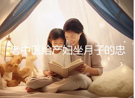 老中醫給產婦坐月子的忠告：這6類食物碰不得